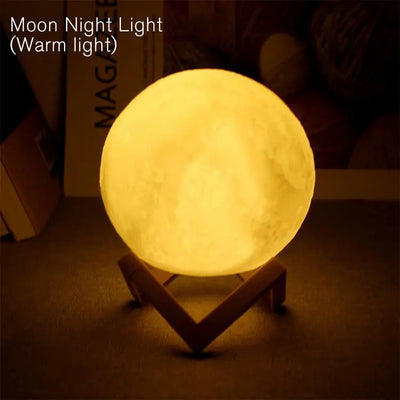 Book Light LED Moon Light Galaxy Light, Moon Night Light, Girl, Boy, Child Birthday Gift, Bedroom Decoration Indoor lighting - Astroglowmk