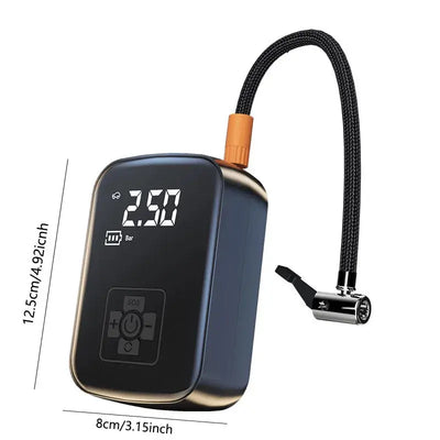 Wireless Car Tire Inflator – Portable Air Pump for Auto, Bike, Motorcycle - Astroglowmk