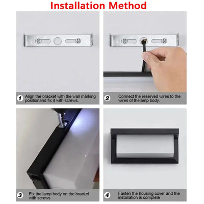 Motion Sensor LED Wall Light – Waterproof Outdoor Lamp - Astroglowmk