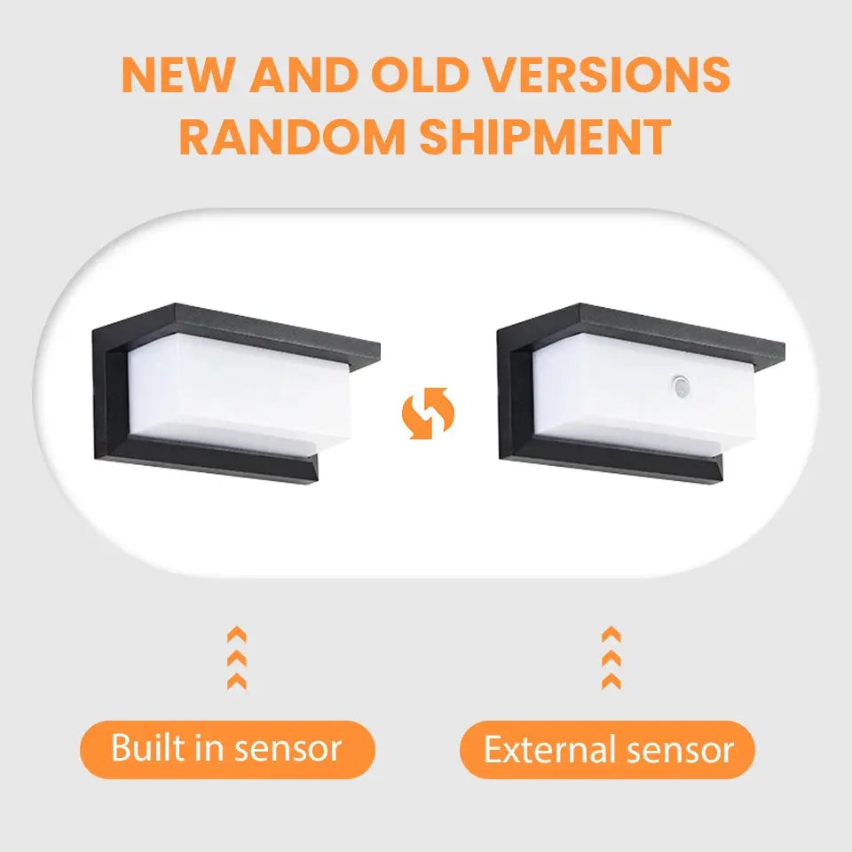 Motion Sensor LED Wall Light – Waterproof Outdoor Lamp - Astroglowmk