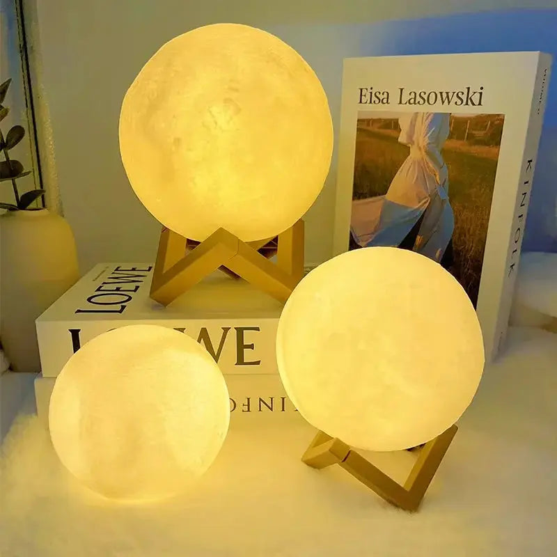 Book Light LED Moon Light Galaxy Light, Moon Night Light, Girl, Boy, Child Birthday Gift, Bedroom Decoration Indoor lighting - Astroglowmk