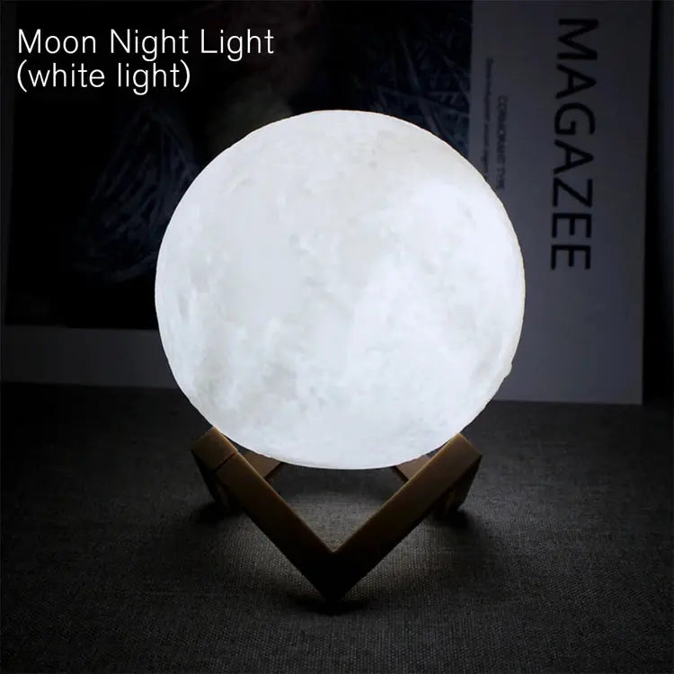 Book Light LED Moon Light Galaxy Light, Moon Night Light, Girl, Boy, Child Birthday Gift, Bedroom Decoration Indoor lighting - Astroglowmk