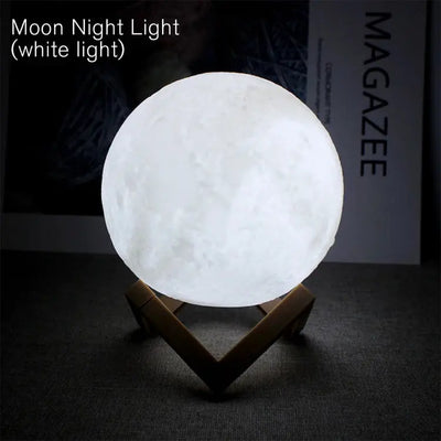 Book Light LED Moon Light Galaxy Light, Moon Night Light, Girl, Boy, Child Birthday Gift, Bedroom Decoration Indoor lighting - Astroglowmk