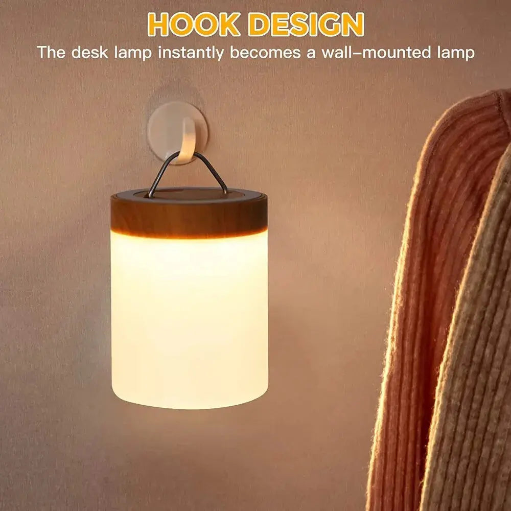 Touch Bedside Light, Bedroom Night Light, Dimmable Desk Light, Remote Control 13 Color Changing Light, Timed Shutdown, USB Charg - Astroglowmk