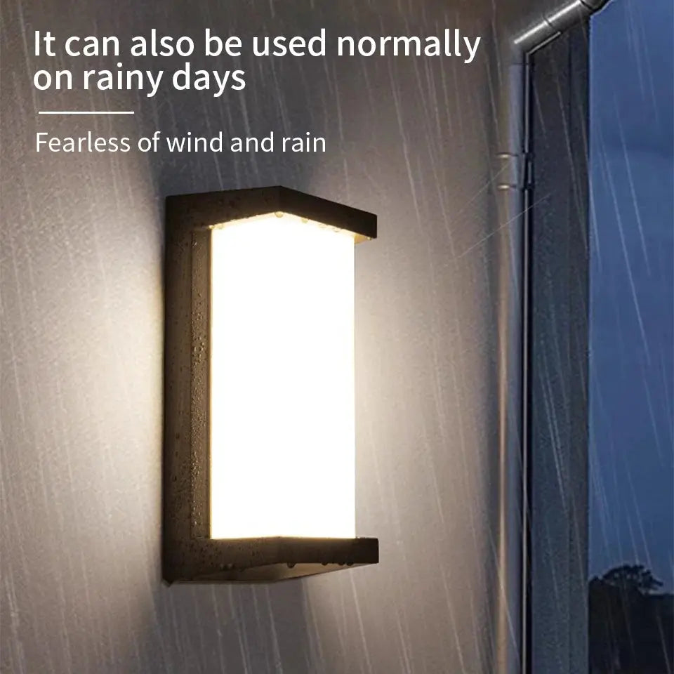 Motion Sensor LED Wall Light – Waterproof Outdoor Lamp - Astroglowmk