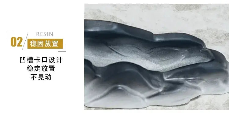 Quicksand Painting Creative Hourglass New Chinese Light Luxury Decoration TV Cabinet Living Room Wine Cabinet Decoration - Astroglowmk