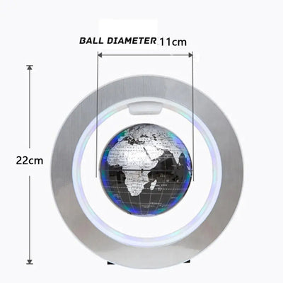 Magnetic Floating Levitation Globe LED World Map Electronic Antigravity Lamp Novelty Ball Light Birthday Gifts Home Decor Lamps - Astroglowmk