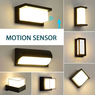 Motion Sensor LED Wall Light – Waterproof Outdoor Lamp - Astroglowmk