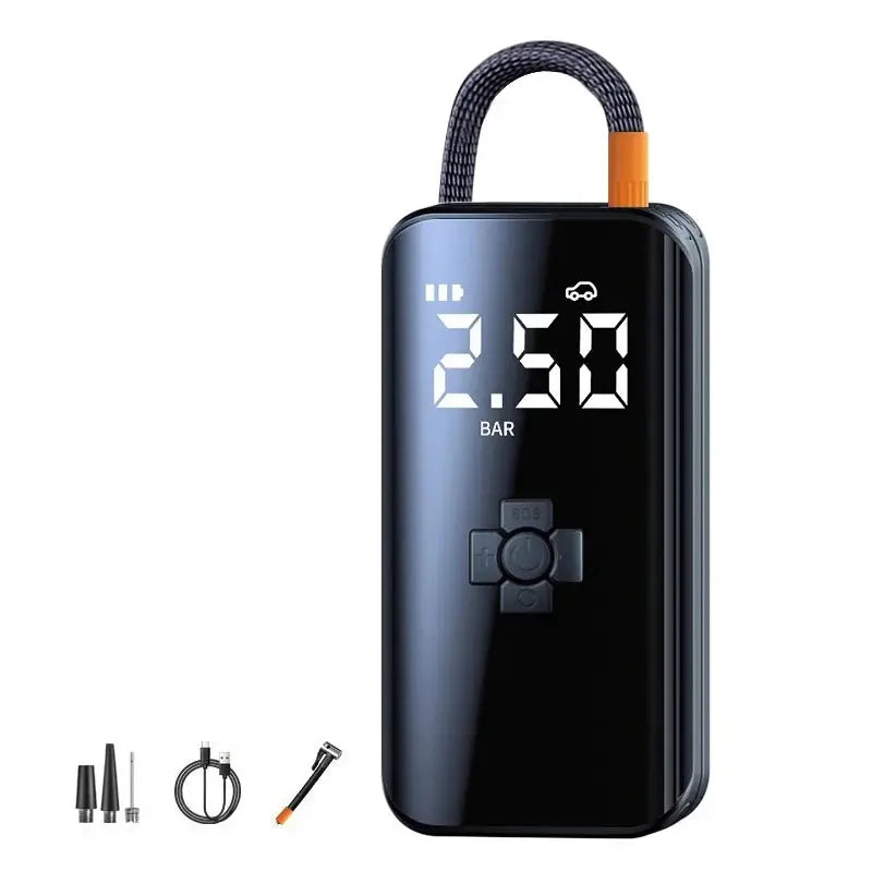Wireless Car Tire Inflator – Portable Air Pump for Auto, Bike, Motorcycle - Astroglowmk